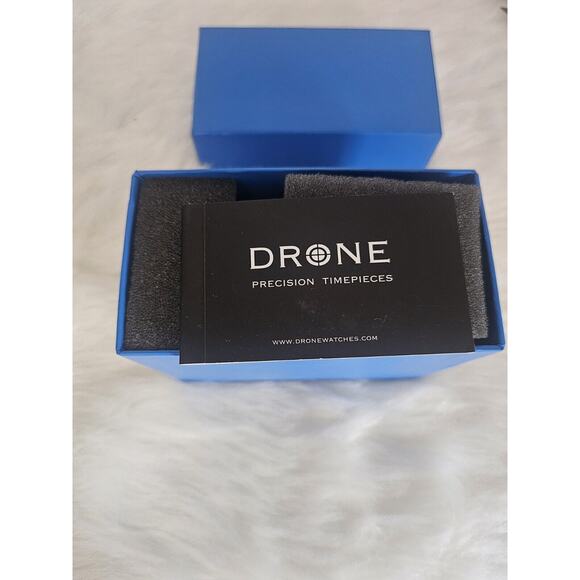 Drone Precision Timepiece Quartz Watch Multifunction New Batt Stem Missing Runs - Picture 11 of 12